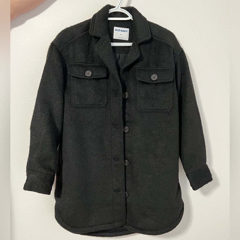 Soft-Brushed Long Utility Shacket for Women